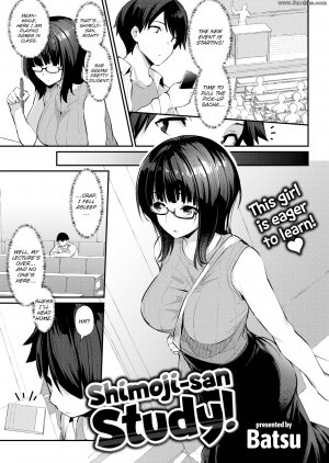 Batsu - Shimoji-san Study! - Page 1