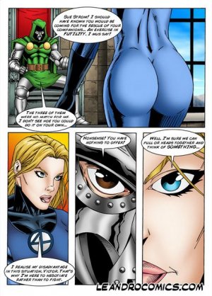Invisible Woman save the Fantastic Foursome - Page 5