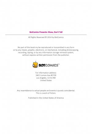 Show Don’t Tell 1- Botcomics - Page 2