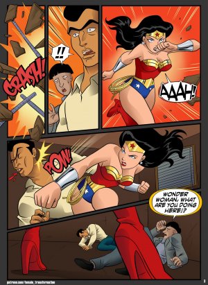 Anthro Wonder Woman vs Werewolf- Locofuria - Page 3