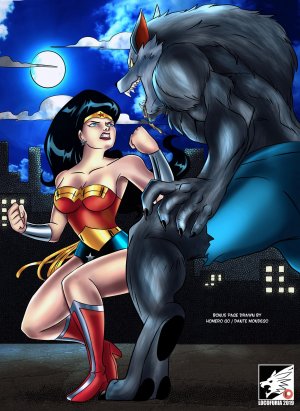 Anthro Wonder Woman vs Werewolf- Locofuria - Page 21