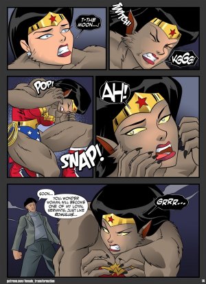 Locofuria- Anthro Wonder Woman vs Werewolf - Page 14