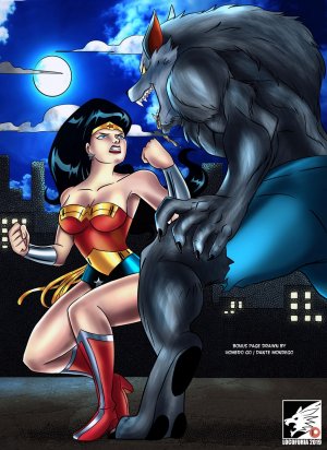 Locofuria- Anthro Wonder Woman vs Werewolf - Page 21