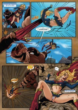 Violent Superhero Porn - Supergirls Last Stand - rape porn comics | Eggporncomics
