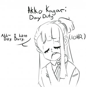 Akko Kagari Day Duty 10hr - Page 1