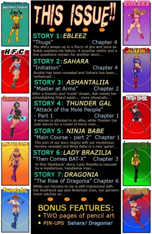 9 Super Heroines – The Magazine 9 - Page 3