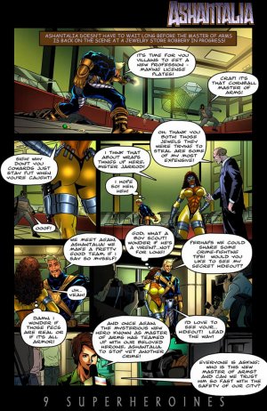 9 Super Heroines – The Magazine 9 - Page 19