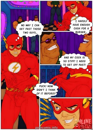 Flash in Bawdy House (Justice League) - Page 3