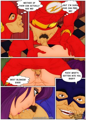 Flash in Bawdy House (Justice League) - Page 15