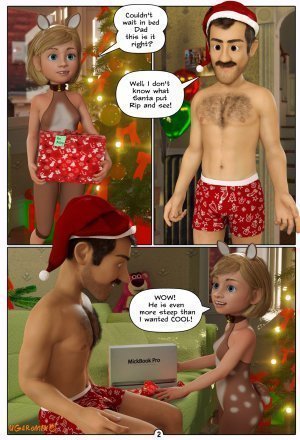 Cartoon Christmas Porn Comic - Inside Riley 5. Family Christmas - anal porn comics ...