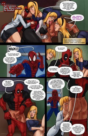 Red Pool Porn - Gwen Stacies are the sole property of Deadpool - Free porn ...