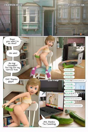 Cartoon Anal Fucking Captions - Inside Riley 7 - anal porn comics | Eggporncomics