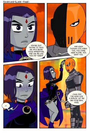 Raven and Slade (Teen Titans) by Eyxxx] - Page 2