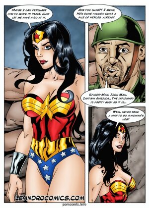 Wonder Woman vs Incredibly Horny Hulk