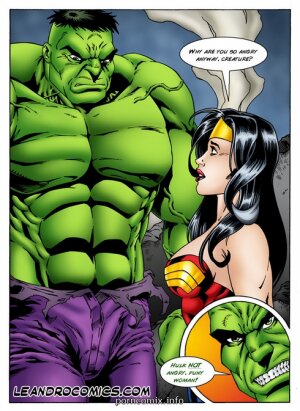 Wonder Woman vs Incredibly Horny Hulk - Page 17