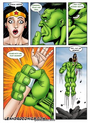Wonder Woman vs Incredibly Horny Hulk - Page 19