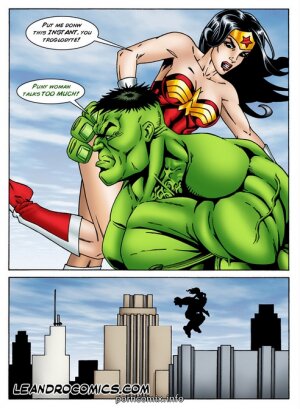 Wonder Woman vs Incredibly Horny Hulk - Page 20