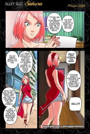Alley Slut Sakura- Super Melons - Page 2