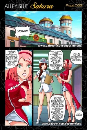 Alley Slut Sakura- Super Melons - Page 7