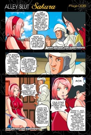 Alley Slut Sakura- Super Melons - Page 10