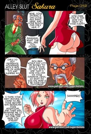 Alley Slut Sakura- Super Melons - Page 17