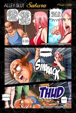 Alley Slut Sakura- Super Melons - Page 31