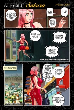 Alley Slut Sakura- Super Melons - Page 32