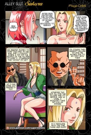 Alley Slut Sakura- Super Melons - Page 44