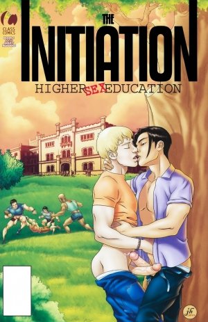 Gay Comics-The Initiation Higher sex education - Page 1