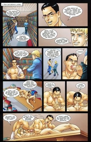 Gay Comics-The Initiation Higher sex education - Page 9