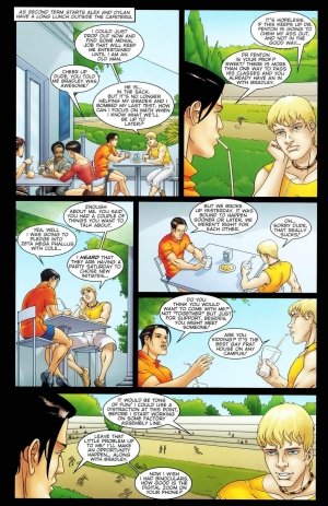 Gay Comics-The Initiation Higher sex education - Page 11