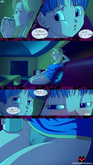 Android Lesbian Porn - Android 18 + Bulma (Dragon Ball Z) - Dragon Ball Z porn comics |  Eggporncomics