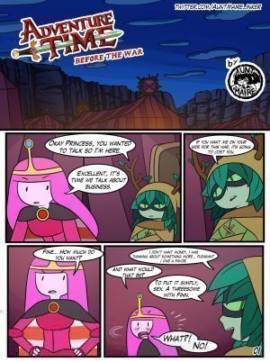 Adventure Time: Before the War - blowjob porn comics | Eggporncomics