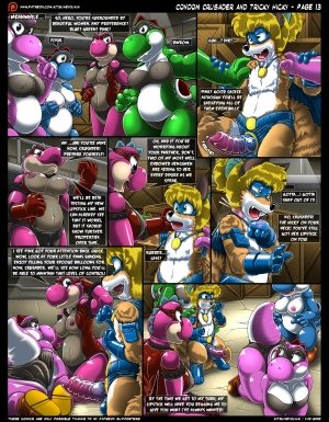 Condom Crusader and the Tricky Hicky - Page 13