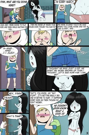 Finn And Marceline Porn Comics - MisAdventure Time - Marceline's Closet - anal porn comics ...