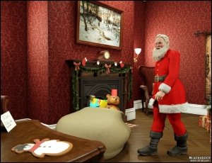 Santa is Cumming- Blackadder - Page 3