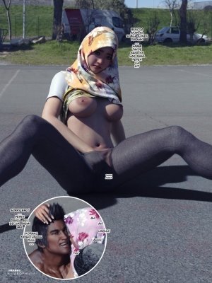 Hijabophilia- Gang Bang Session [Hijab 3DX] - Page 9