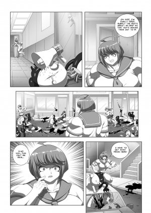 Danganronpa Another Universe -Ultra Muscle Girls - Page 28