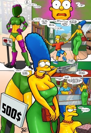 Marge’s Gift For Bart by Zarx - Page 1