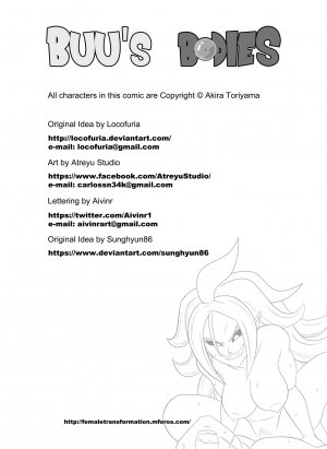 Dragon Ball Z – Buu’s Bodies #5- Majin Buu ~ Final B by Atreyu Studio - Page 2