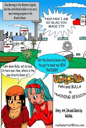 Dragon Ball- Pan And Bra’s New Trainer - Page 1