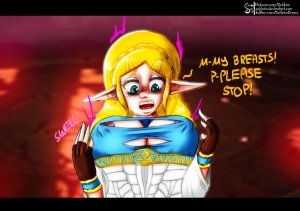 Zelda Getting Corrupted by Ganon - Page 3