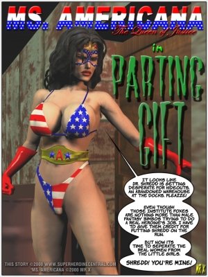 Ms. Americana in Parting Gift – Superheroine Central