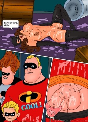 The Incredibles Bad Girls- Drawn Sex - Page 8