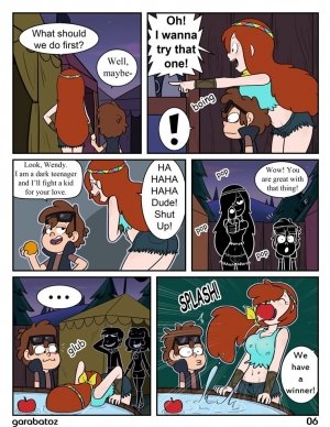 Road To The Club- First Trip (Gravity Falls) - Page 7