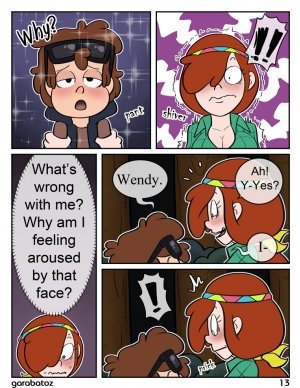 Road To The Club- First Trip (Gravity Falls) - Page 13