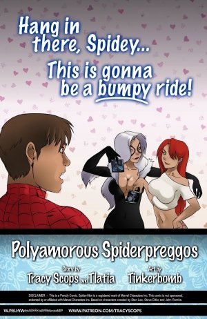 Tracy Scops- The Polyamorous SpiderPreggos- Tinkerbomb - Page 2