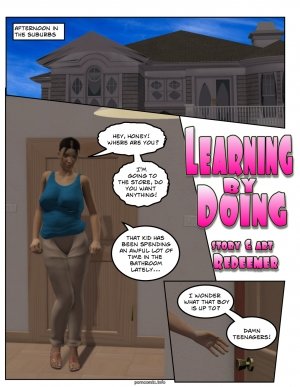 Naughty mom Learning by doing - Page 1