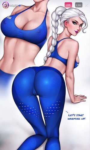How to train your ass with Elsa- Aroma Sensei (Frozen) - Page 3