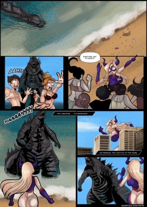 Nyte- Mt. Lady vs Godzilla - Page 2